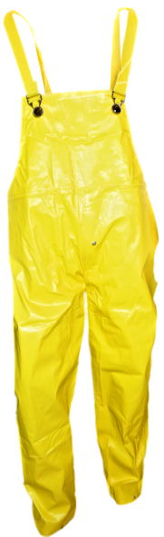 1904PHL - Regenlatzhose PVC gelb